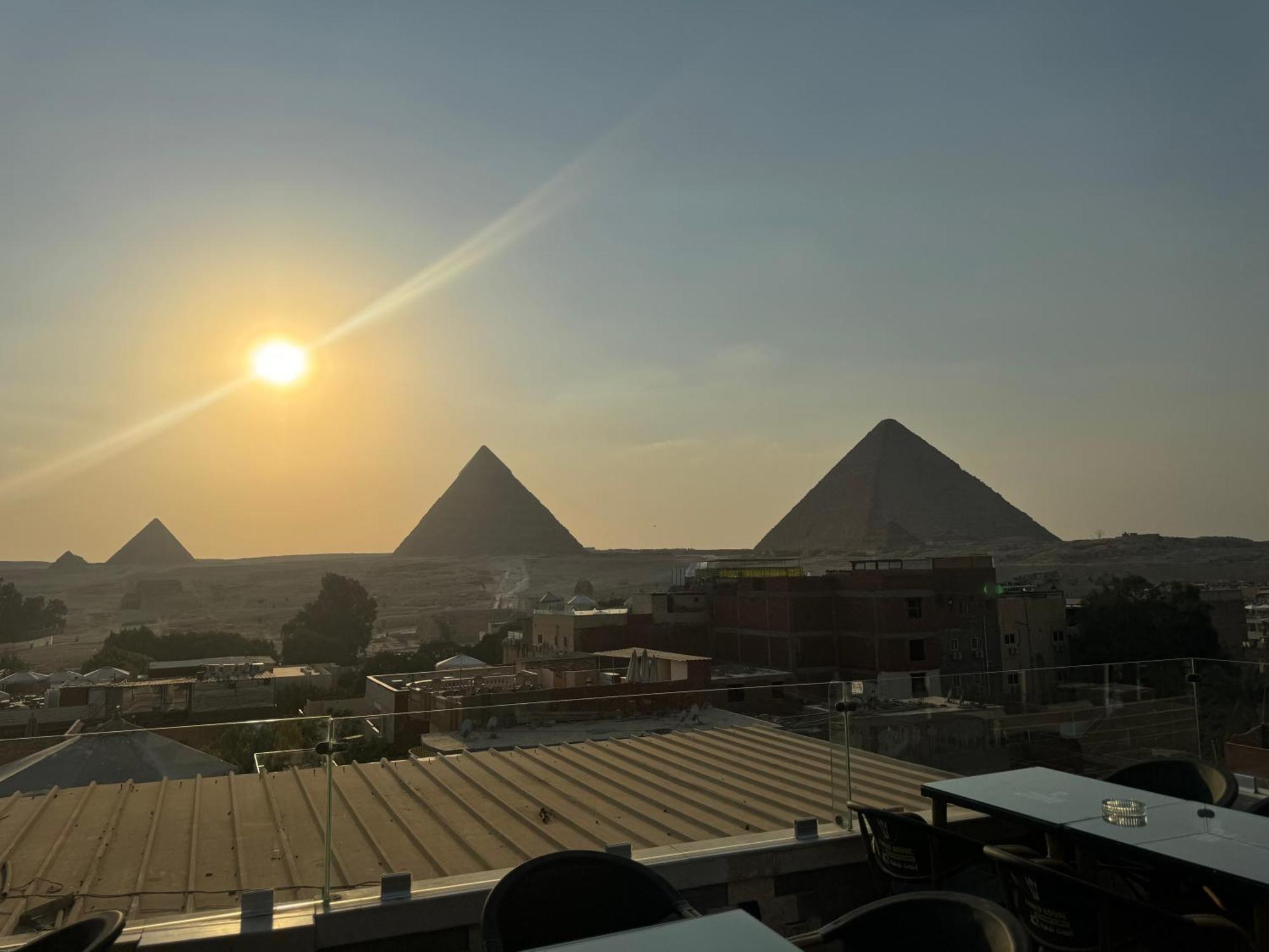 Pyramids And Sphinx Hotel Kafrat al Jabal Ngoại thất bức ảnh