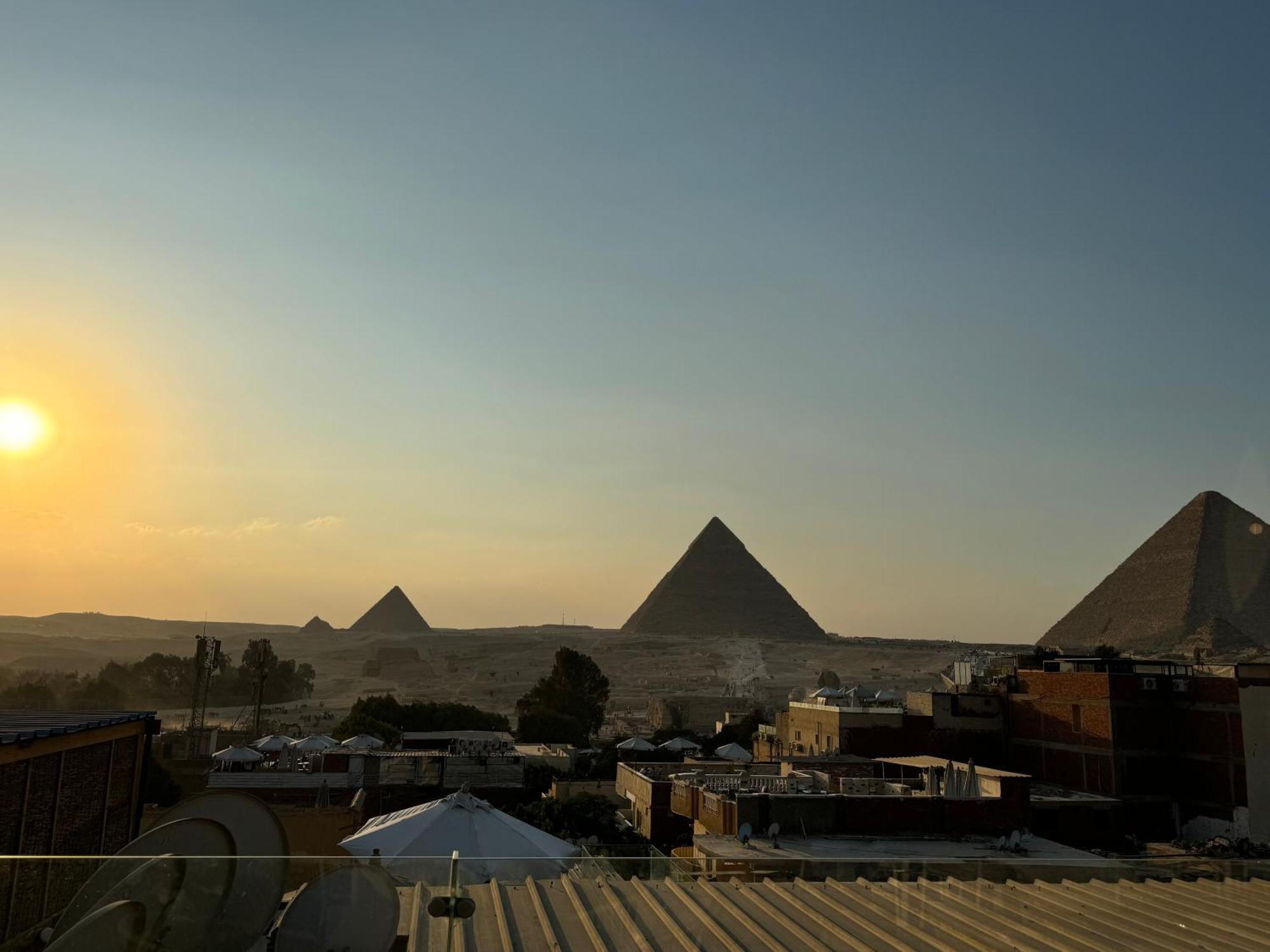 Pyramids And Sphinx Hotel Kafrat al Jabal Ngoại thất bức ảnh